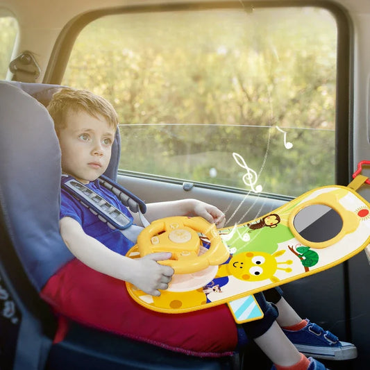 Sensory Car Seat Steering Wheel