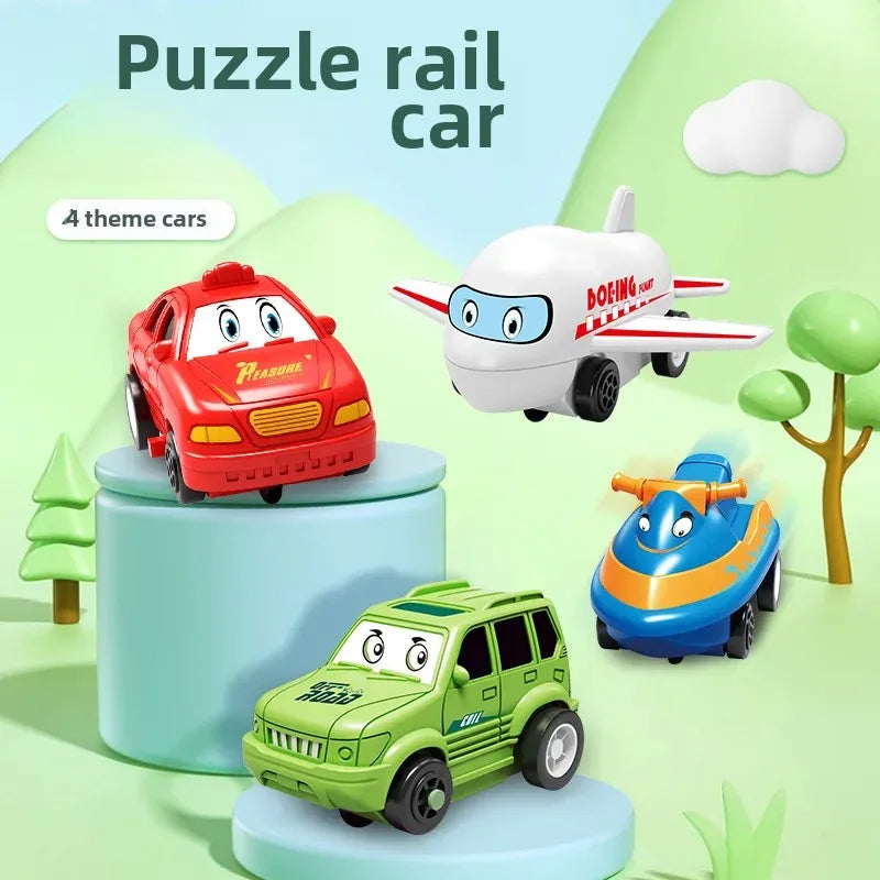 Electric Railway Puzzle Car